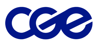 Logo de CGE distribucion